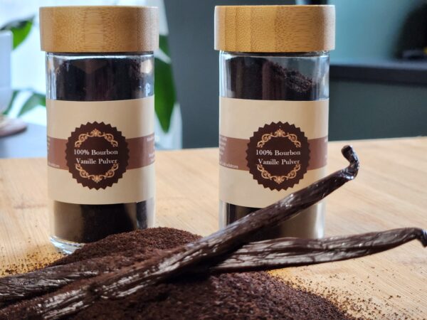 40g Vanille Pulver gemahlen - Vanille 100% Bourbon Vanille
